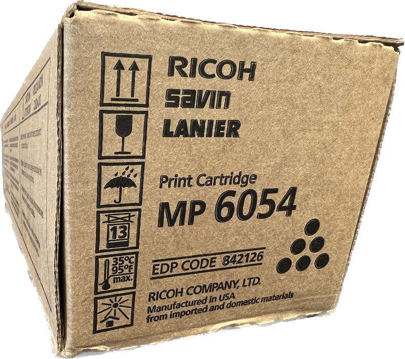 Genuine Ricoh Black Toner Cartridge | 842126 | MP 6054