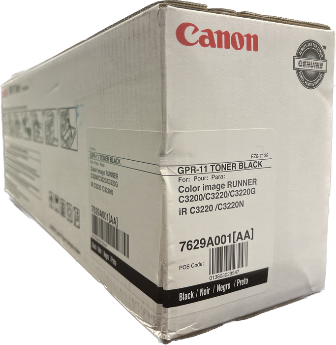 Genuine Canon Black Toner Cartridge | 7629A001 | GPR-11K
