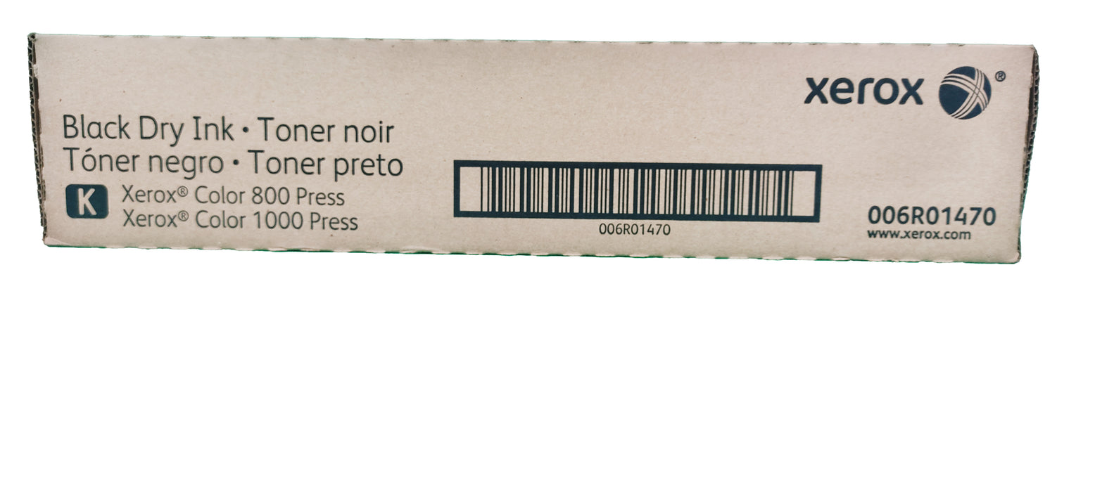 Genuine Xerox Black Dry Ink Toner |  OEM 006R01470 | Xerox Color 800 Press and 1000 Press