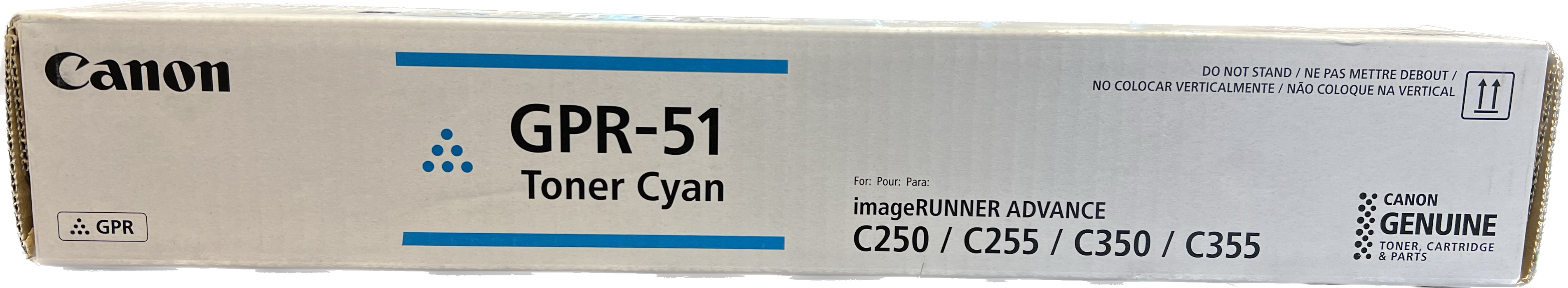 Genuine Canon Cyan Toner Cartridge | 8517B003 | GPR-51C