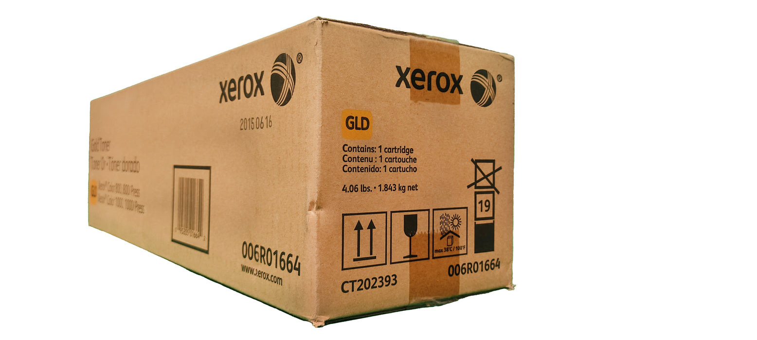 Genuine Xerox Gold Toner |  OEM 006R01664 | Xerox Color 800 Press and 1000 Press