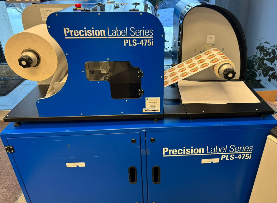Konica Precision Label Series PLS-475i Digital Label Press & PLS-401f Digital Finishing System