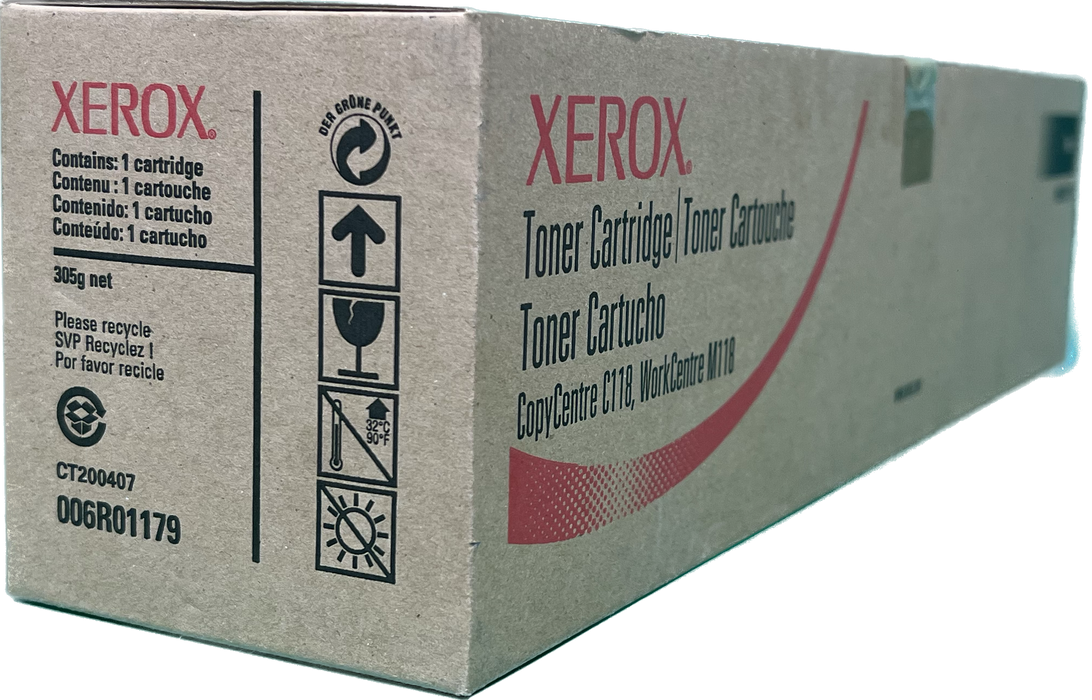 Genuine Xerox Black Toner Cartridge | OEM 006R01179 | WorkCentre M118 | Copy Centre C118