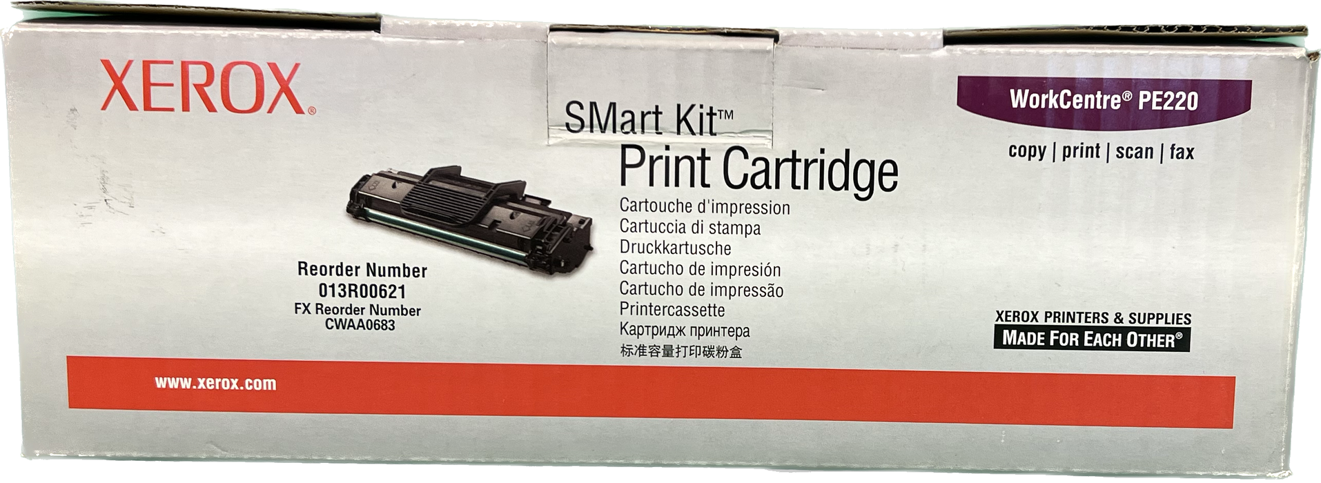 Genuine Xerox Black High Capacity Toner Cartridge | OEM 013R00621 | CWAA0683 | WorkCentre PE220