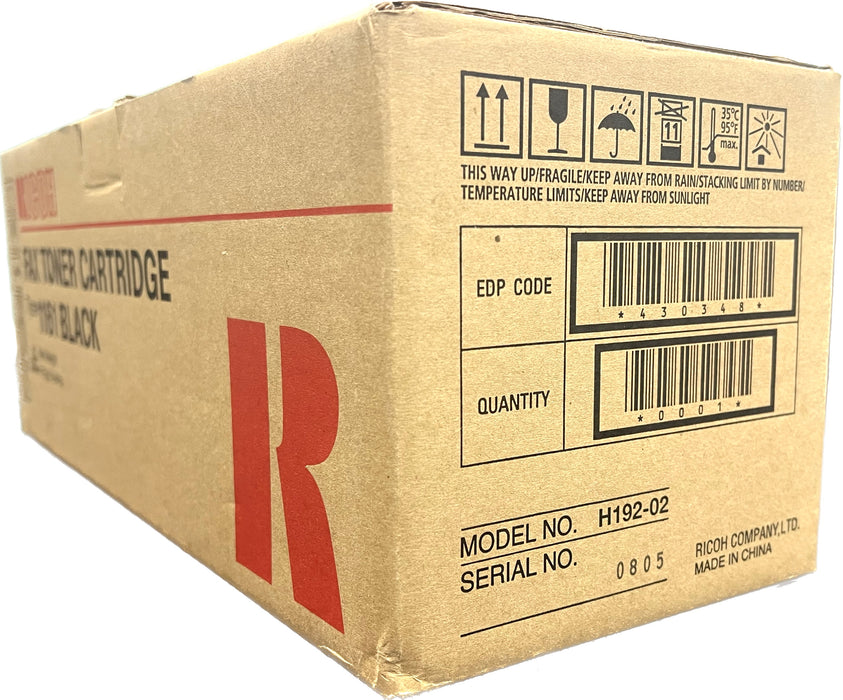 Genuine Ricoh Black Fax Toner Cartridge | 430348 | Type 1161