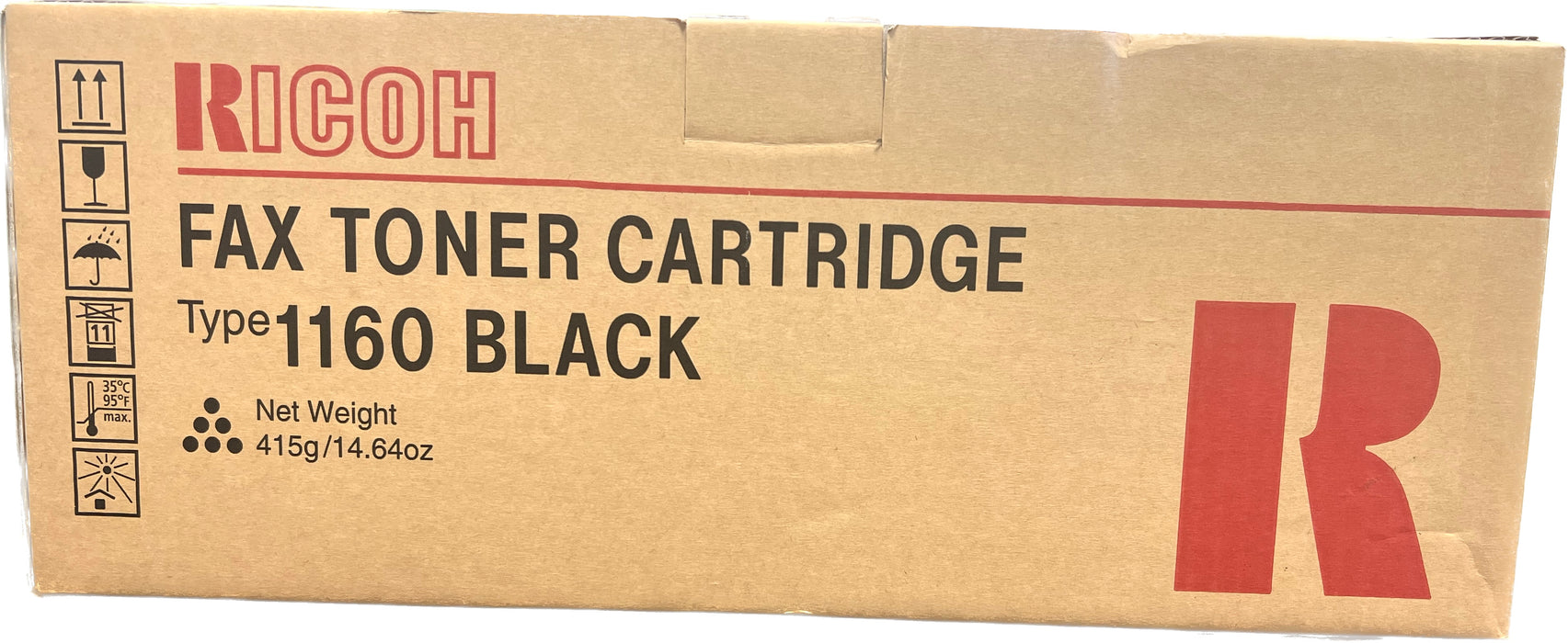 Genuine Ricoh Black Fax Toner Cartridge | 430347 | Type 1160