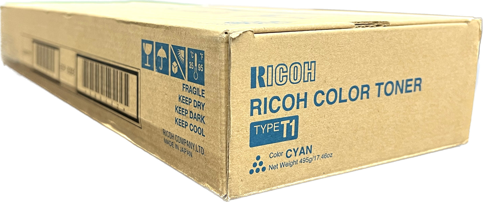 Genuine Ricoh Cyan Color Toner | 888482 | Type T1
