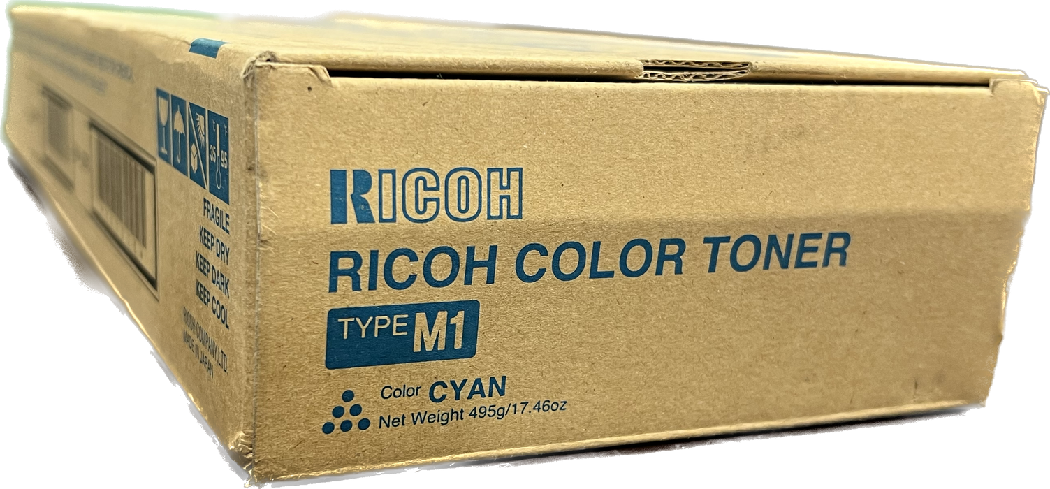 Genuine Ricoh Cyan Color Toner | 885320 | Type M1