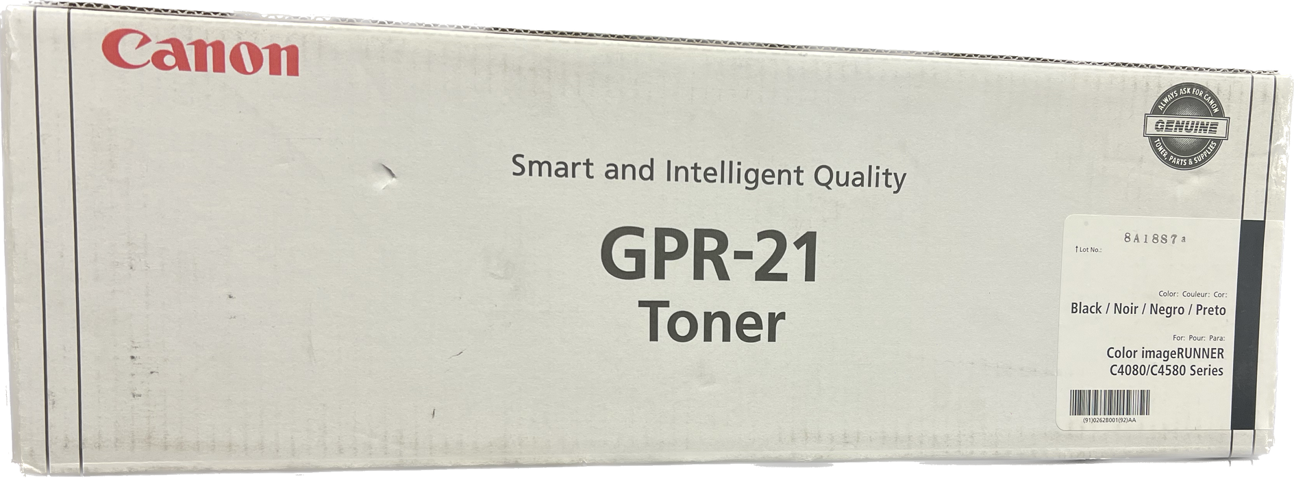 Genuine Canon Black Toner Cartridge | 0262B001 | GPR-21K