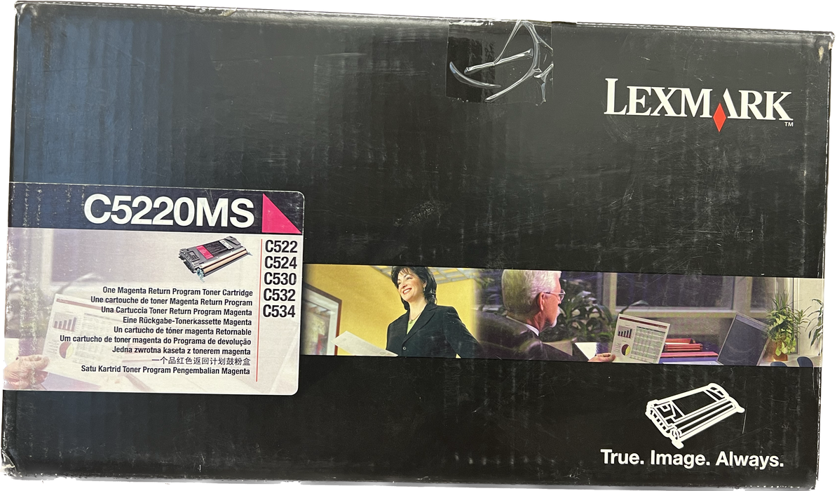 Genuine Lexmark Magenta Toner Cartridge | C5220MS | C522, C524, C530, C532, C534