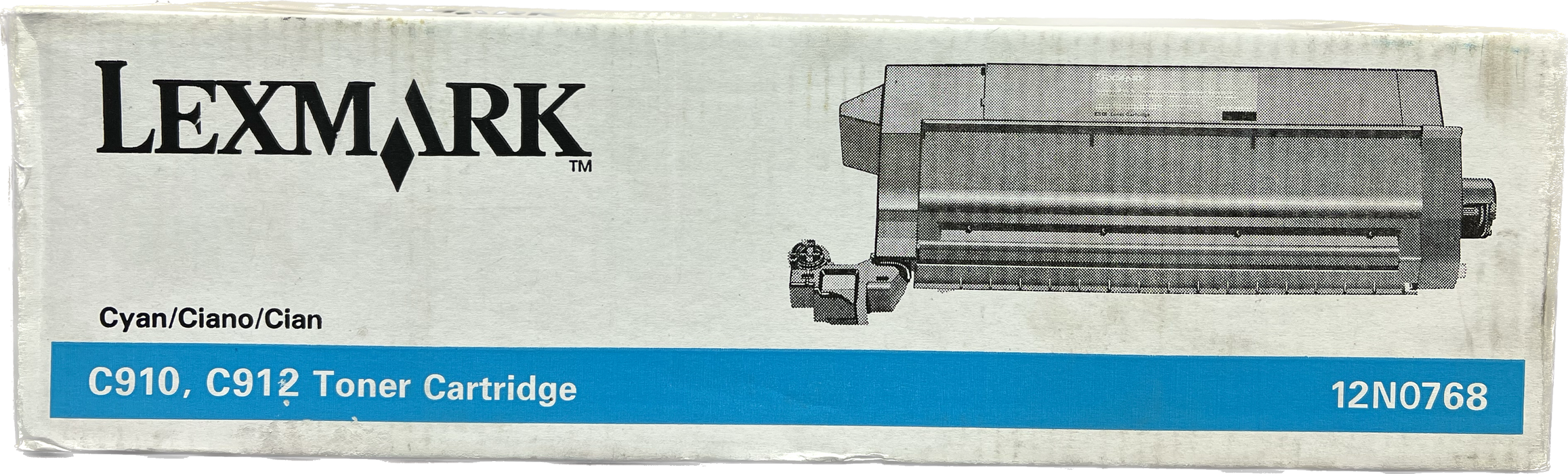 Genuine Lexmark Cyan Toner Cartridge | 12N0768 | C910, C912