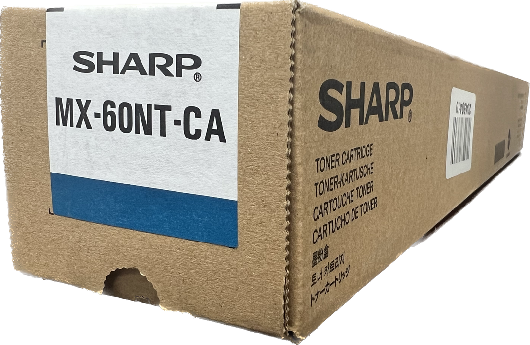 Genuine Sharp Cyan Toner Cartridge | MX-60NT-CA