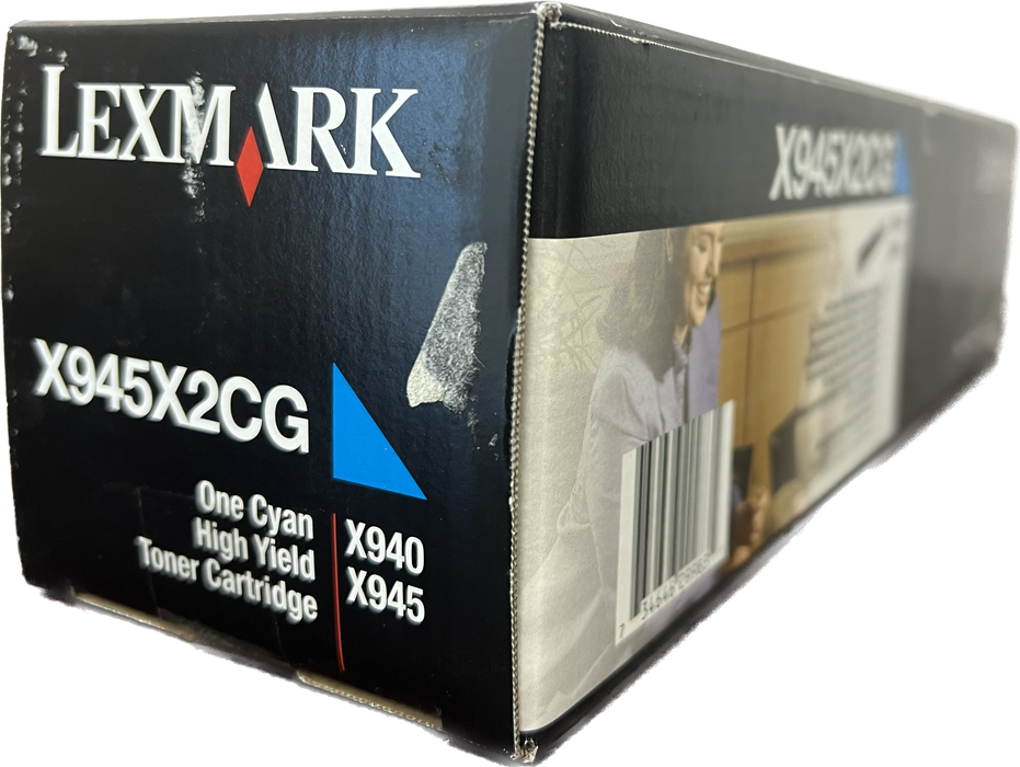 Genuine Lexmark Cyan Toner Cartridge | X945X2CG | X940, X945