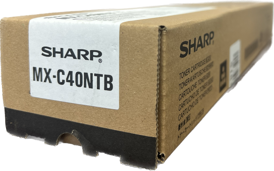 Genuine Sharp Black Toner Cartridge | MX-C40NTB