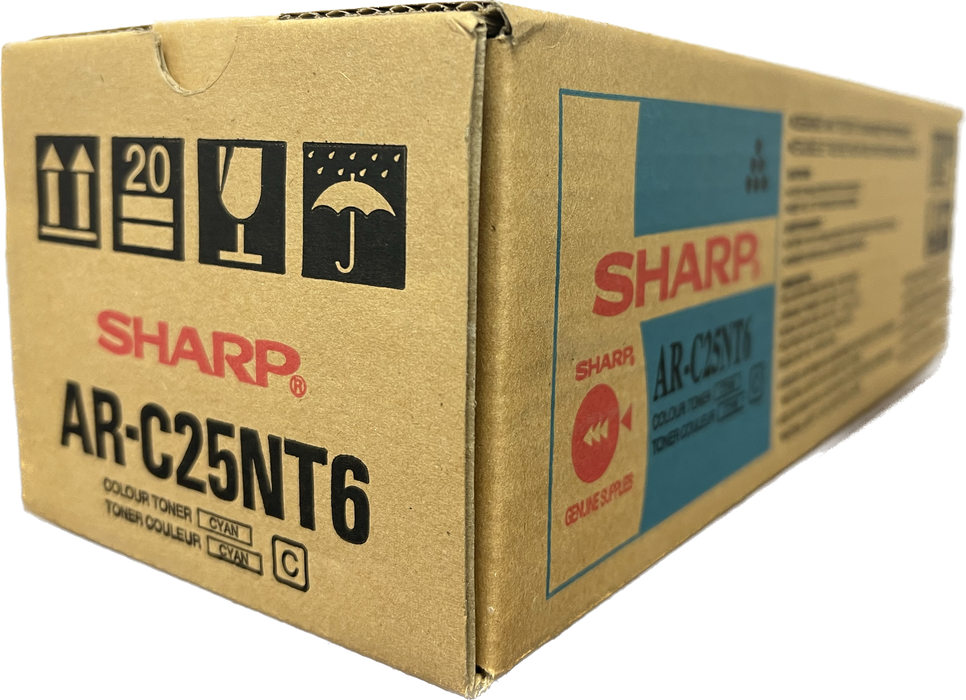 Genuine Sharp Cyan Toner Cartridge | AR-C25NT6