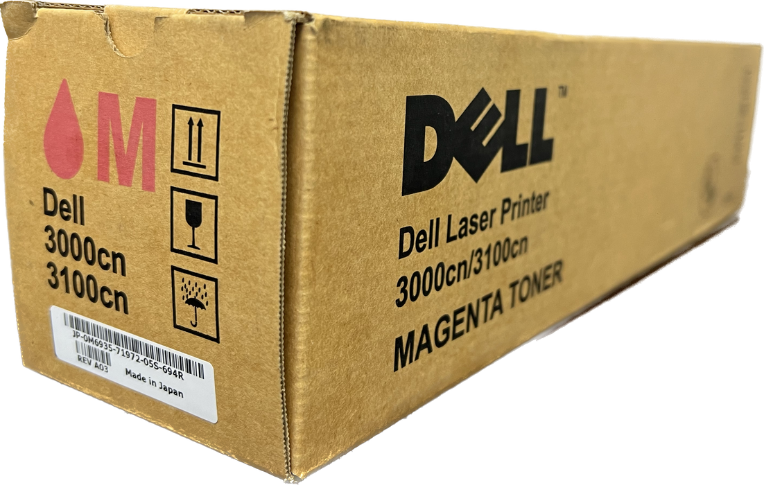 Genuine Dell Magenta Laser Toner Cartridge | 3000CN/3100CN