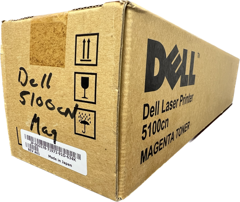 Genuine Dell Magenta Laser Toner Cartridge | 5100CN