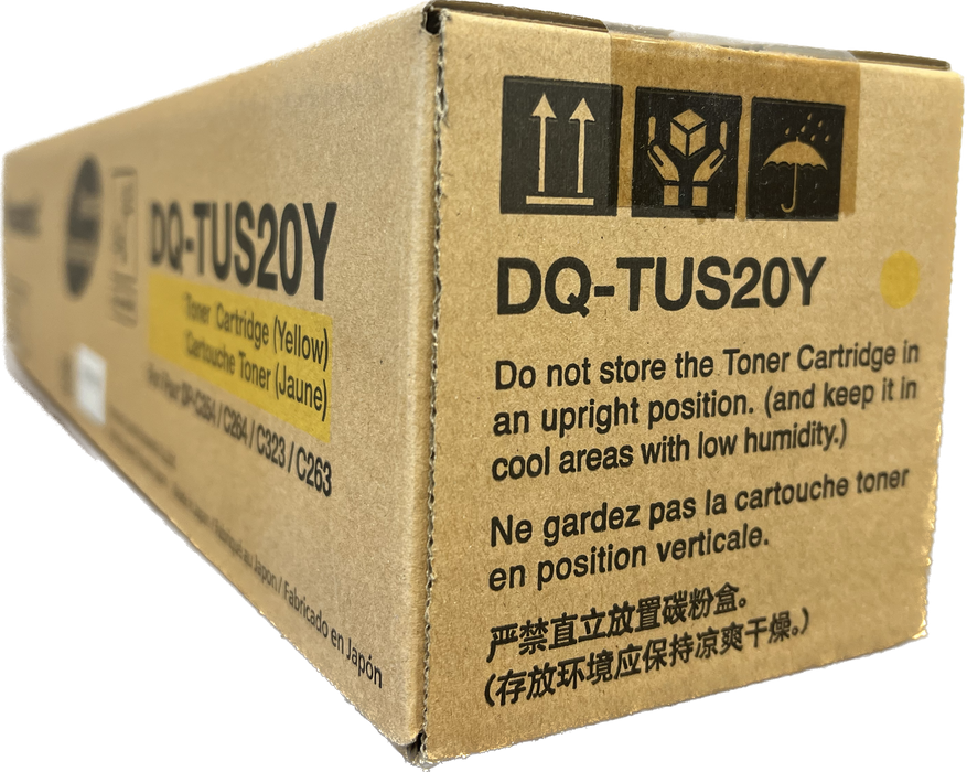Genuine Panasonic Yellow Laser Toner Cartridge | DQ-TUS20Y