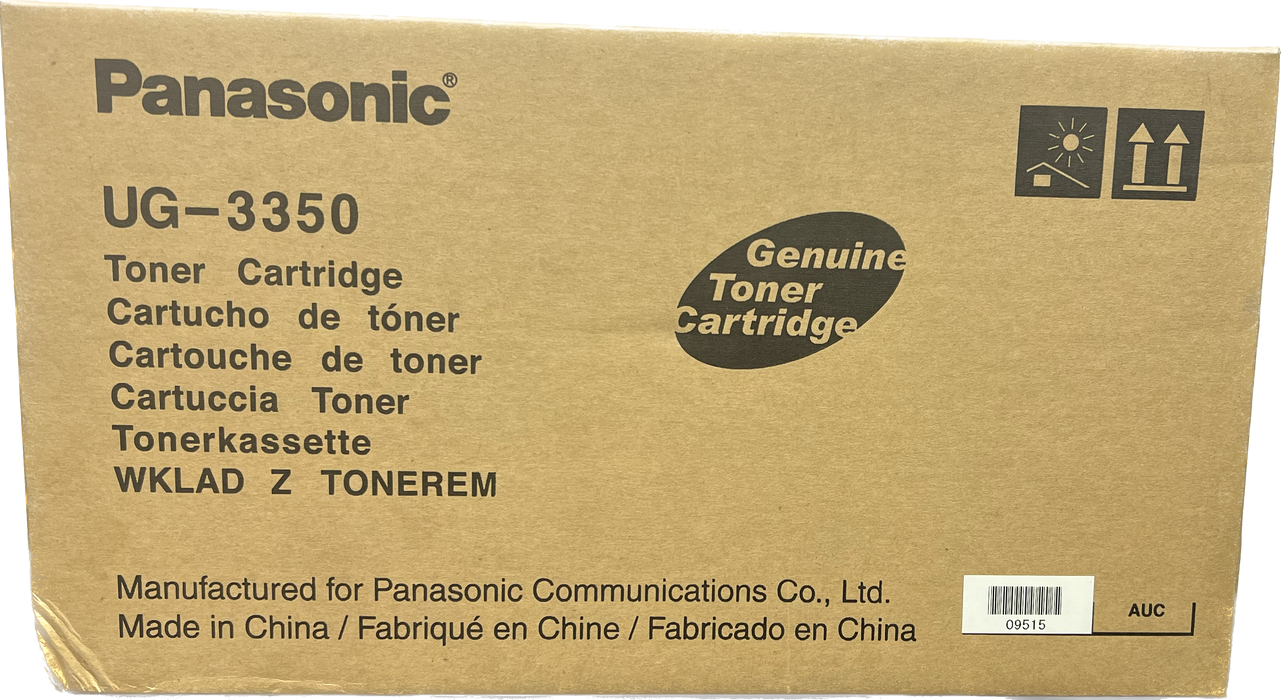 Genuine Panasonic Black Toner Cartridge | UG-3350