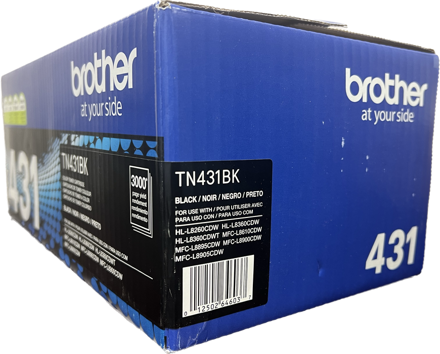 Genuine Brother Black Toner Cartridge | TN-431BK