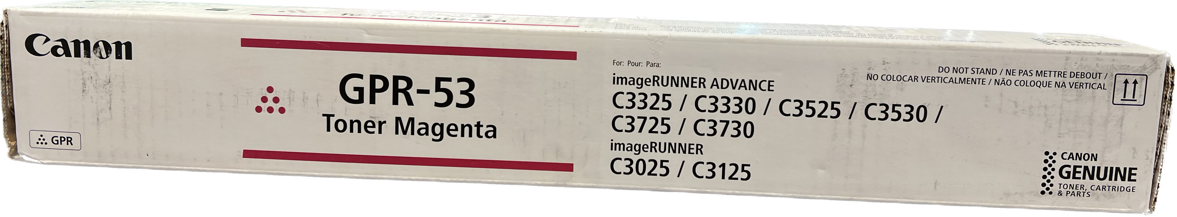 Genuine Canon Magenta Toner Cartridge | 8526B003 | GPR-53M