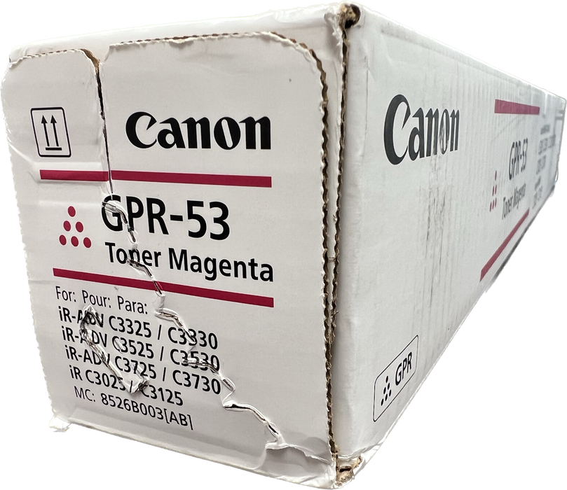 Genuine Canon Magenta Toner Cartridge | 8526B003 | GPR-53M