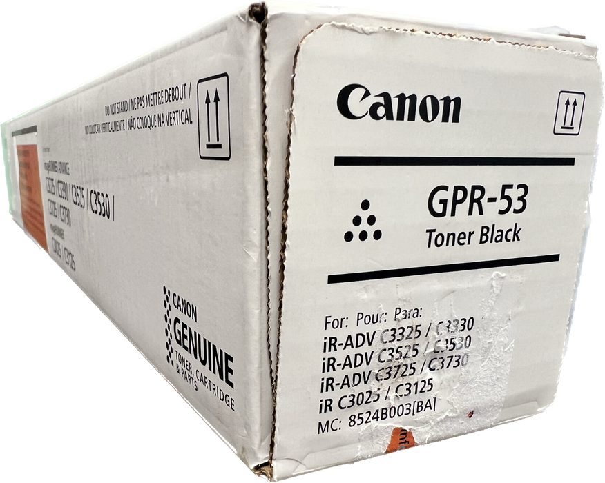 Genuine Canon Black Toner Cartridge | 8524B003 | GPR-53K