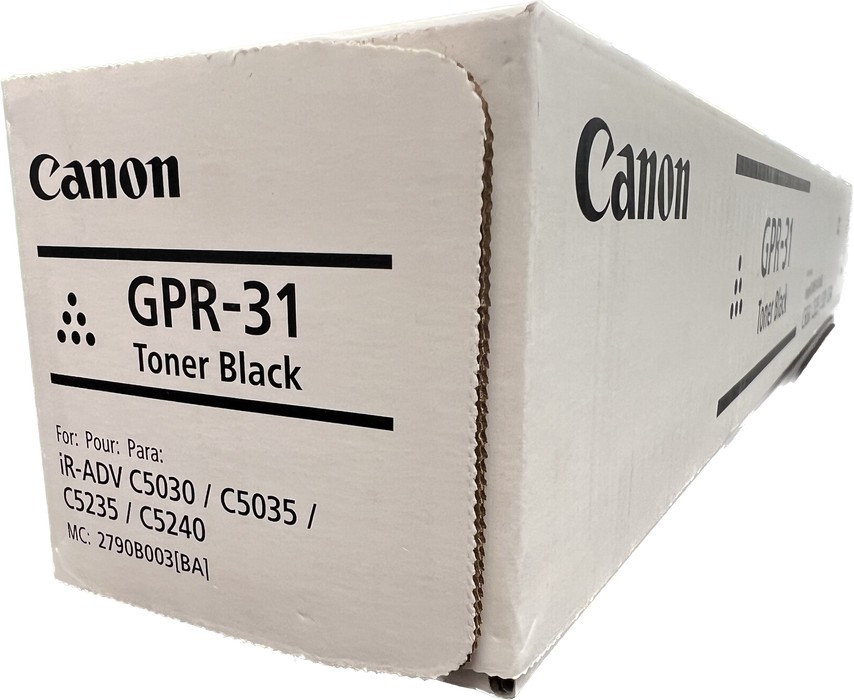 Genuine Canon Black Toner Cartridge | 2790B003 | GPR-31K