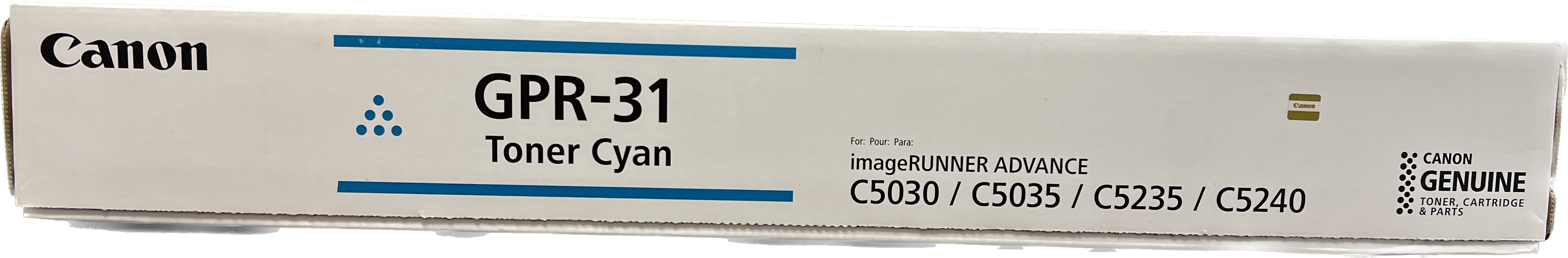 Genuine Canon Cyan Toner Cartridge | 2794B003 | GPR-31C
