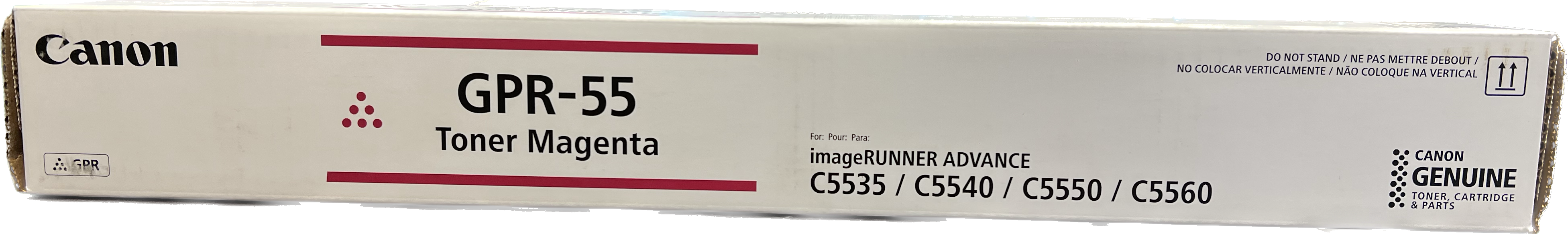 Genuine Canon Magenta Toner Cartridge | 0483C003 | GPR-55M