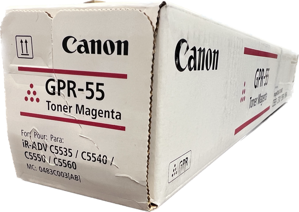 Genuine Canon Magenta Toner Cartridge | 0483C003 | GPR-55M