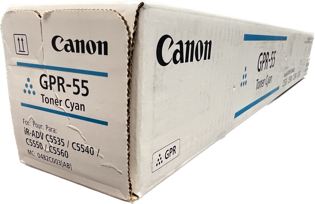 Genuine Canon Cyan Toner Cartridge | 0482C003 | GPR-55C