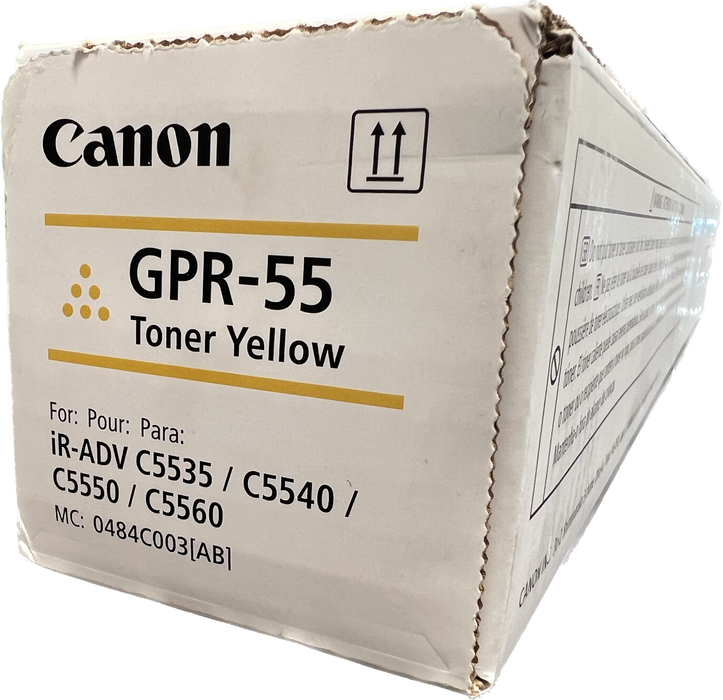 Genuine Canon Yellow Toner Cartridge | 0484C003 | GPR-55Y