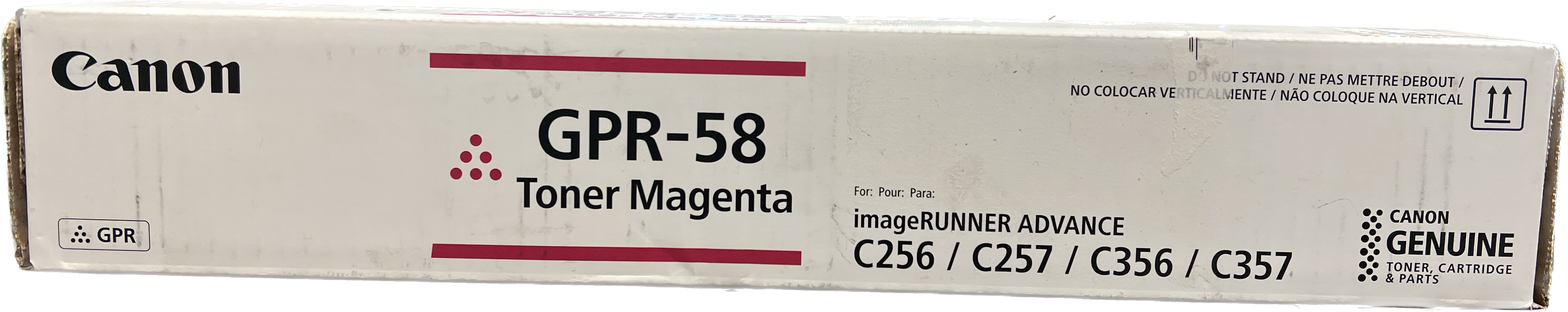 Genuine Canon Magenta Toner Cartridge | 2184C003 | GPR-58M