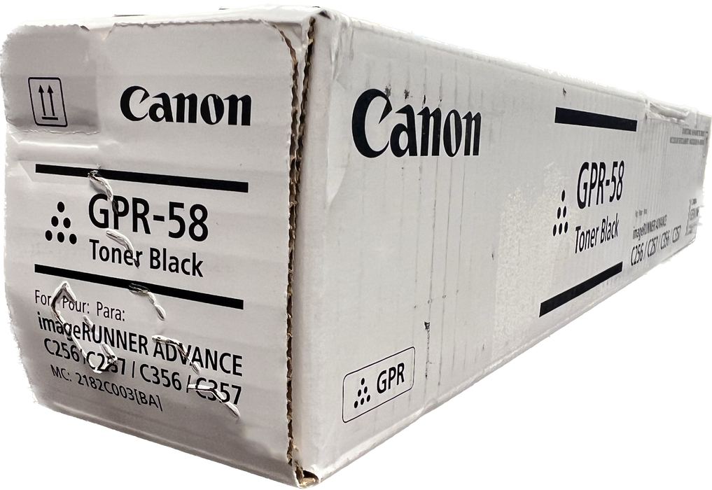 Genuine Canon Black Toner Cartridge | 2182C003 | GPR-58K