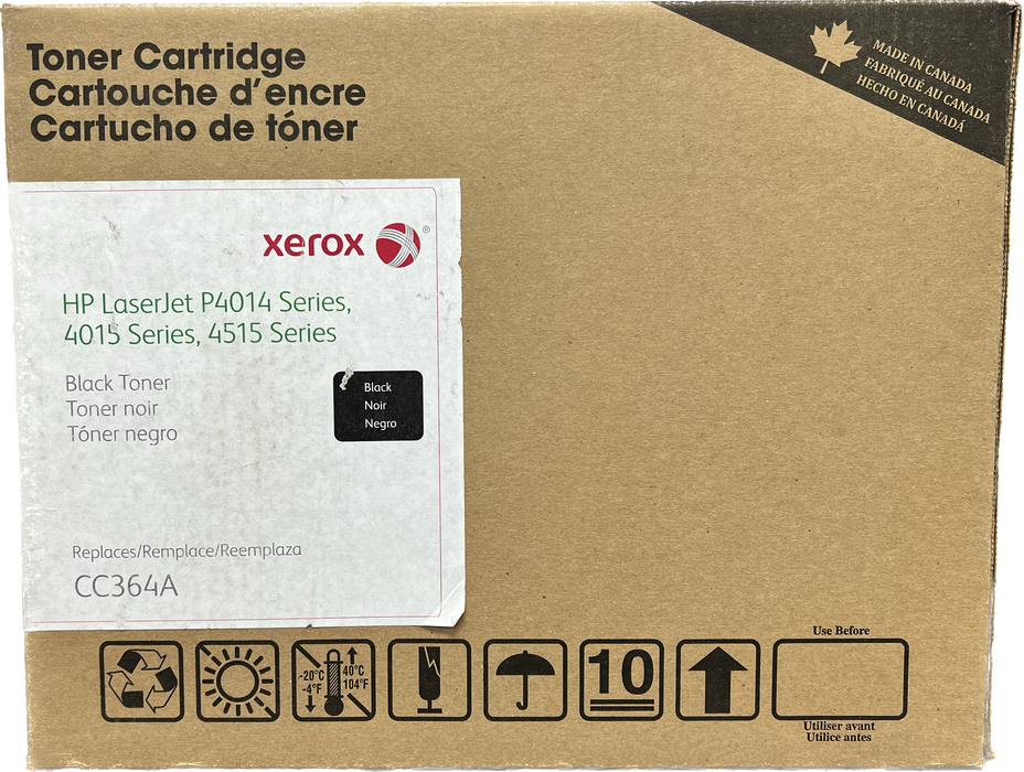 HP 64A Black LaserJet Toner Cartridge | Xerox OEM 006R01443 | CC364A