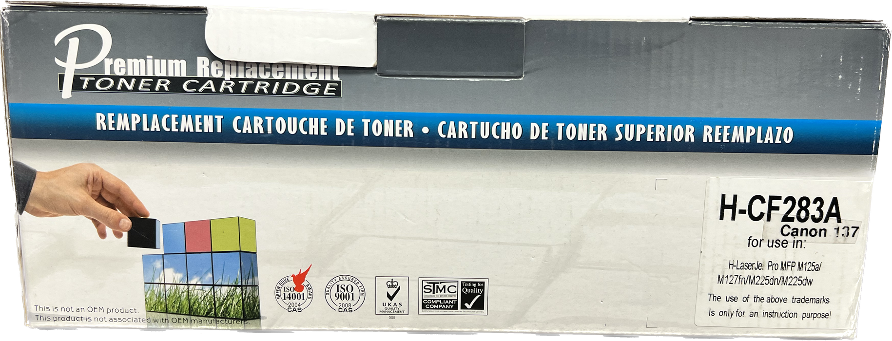 HP Compatible Black Toner Cartridge | H-CF283A