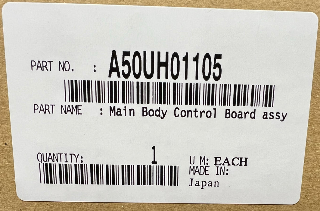 Konica Minolta Main Body Control Board Assy | A50UH01105