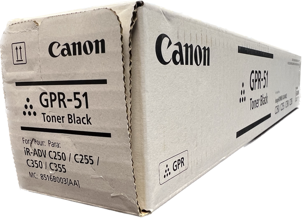 Genuine Canon Black Toner Cartridge | 8516B003 | GPR-51K