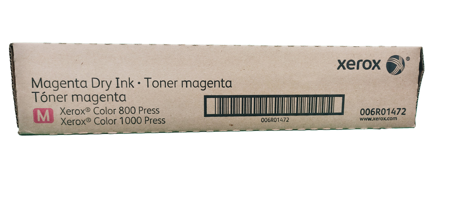 Genuine Xerox Magenta Dry Ink Toner |  OEM 006R01472 | Xerox Color 800 Press and 1000 Press