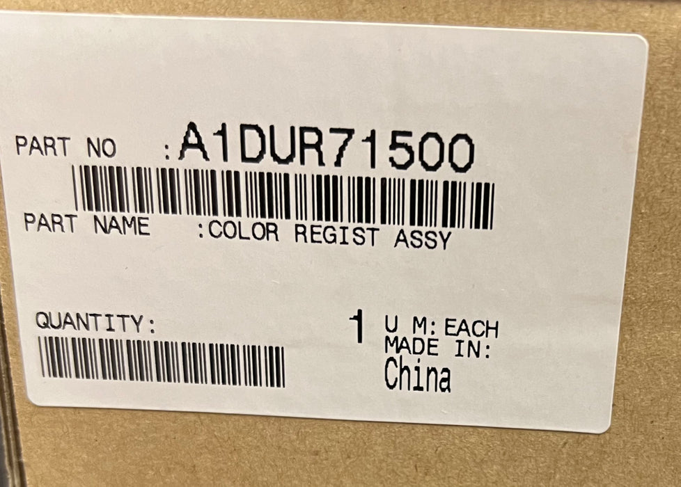 Konica Minolta Color Registration Unit | A1DUR71500