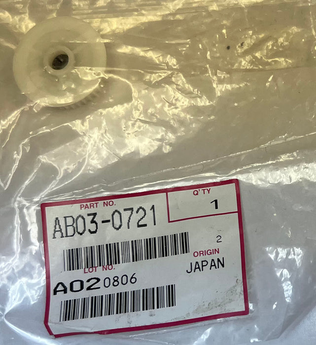 Genuine Ricoh Drive Timing Pulley | AB03-0721