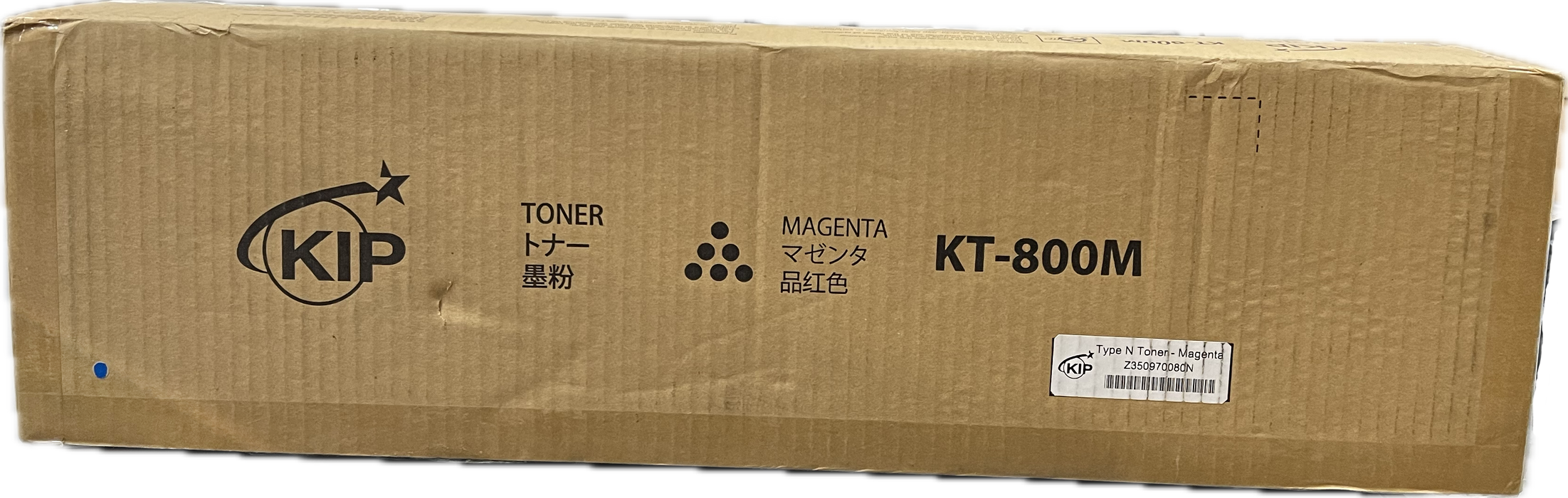 GENUINE KIP MAGENTA TONER | KT-800M