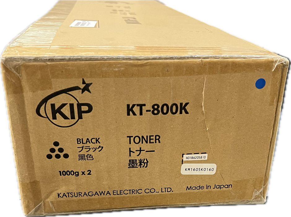 GENUINE KIP BLACK TONER | KT-800K