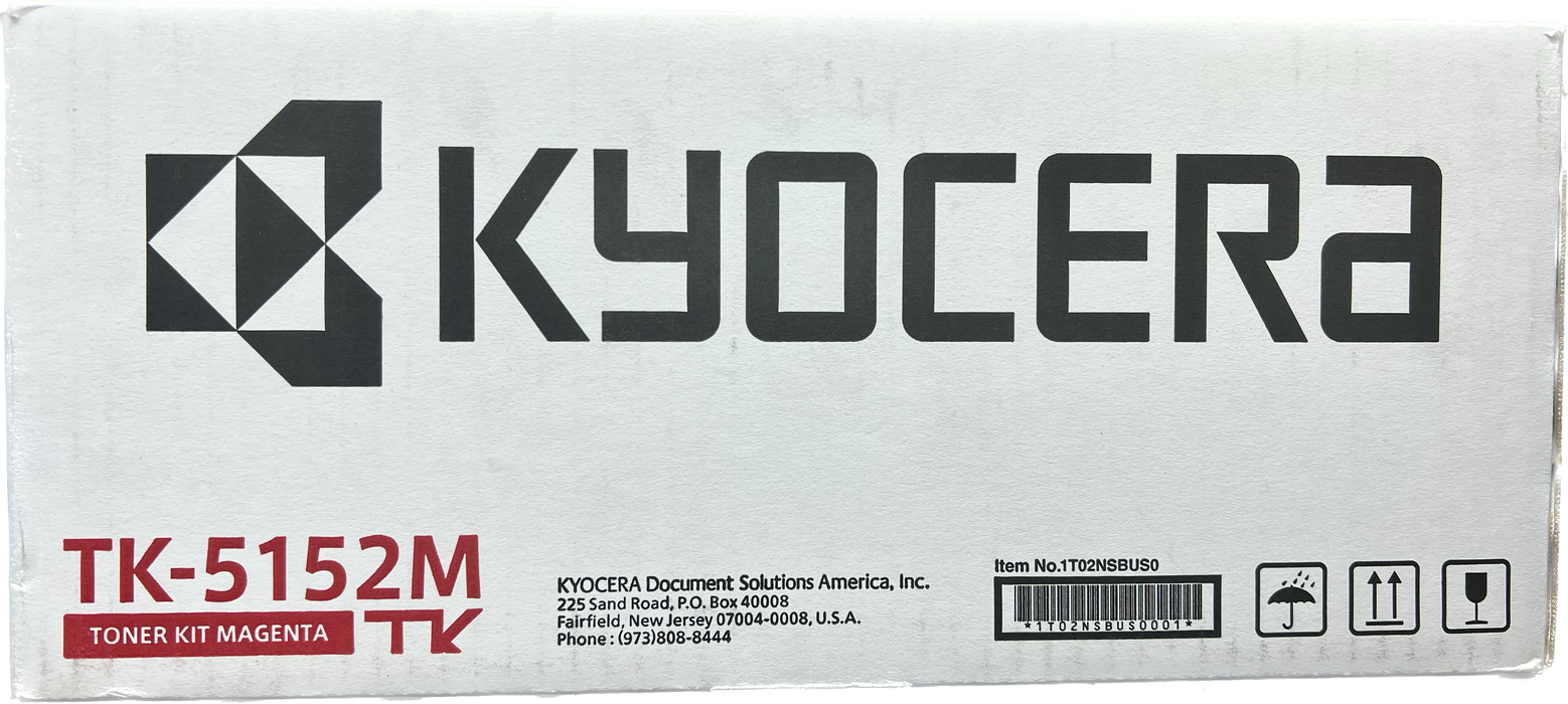 Genuine Kyocera ECOSYS Magenta Toner Cartridge | 1T02NSBUS0 | TK-5152M