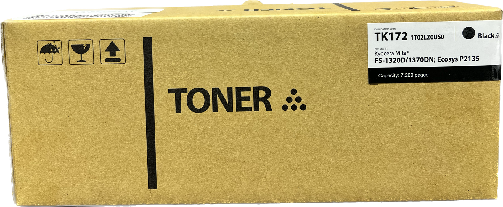 Genuine Kyocera Black Toner Cartridge | 1T02LZ0US0 | TK-172