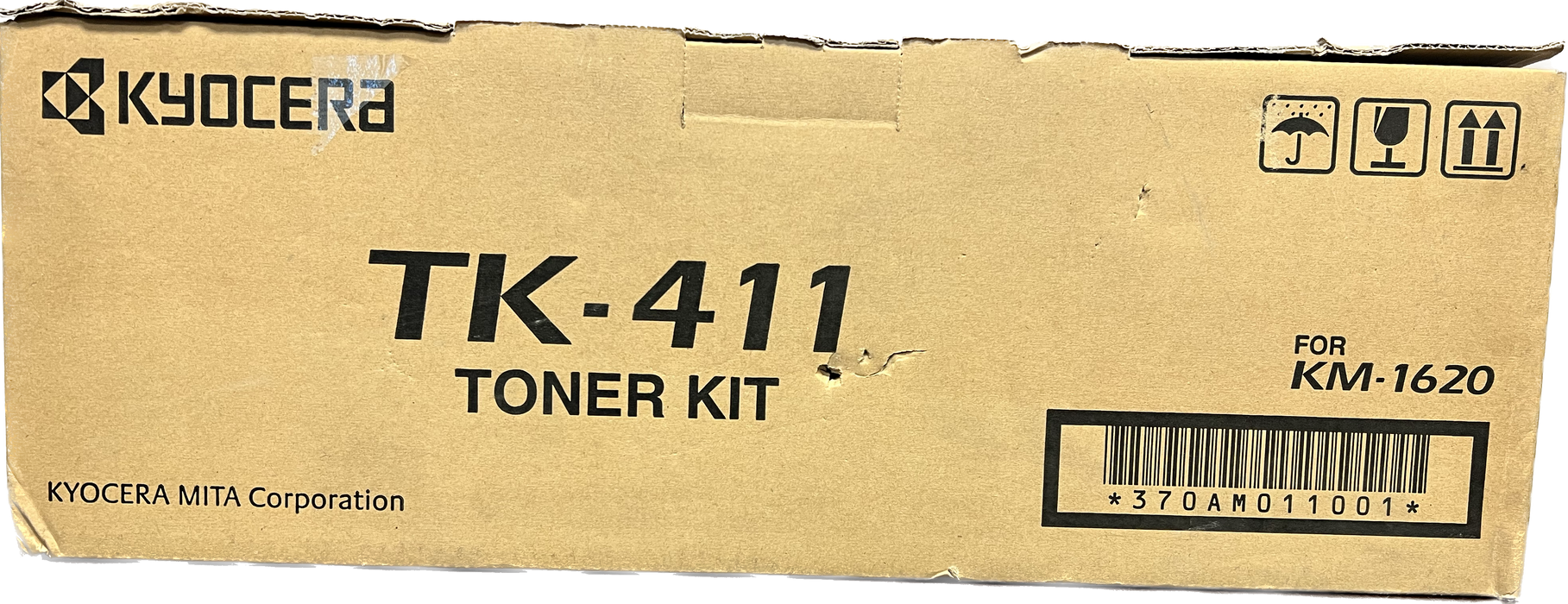 Genuine Kyocera Black Toner Cartridge | 370AM011 | TK-411