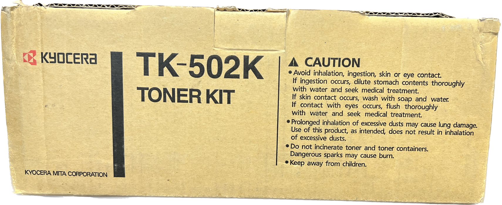 Genuine Kyocera Black Toner Cartridge | TK-502K
