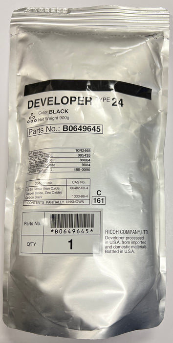 Genuine Ricoh Black Developer | B064-9645