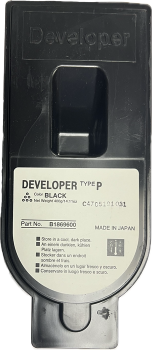 Genuine Ricoh Type P Developer Black | B186-9600